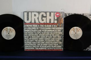 Urgh A Music War,  A&m Sp 6019,  1981,  2 Lps,  Electro,  Rock,  Psychobilly,  Reggae