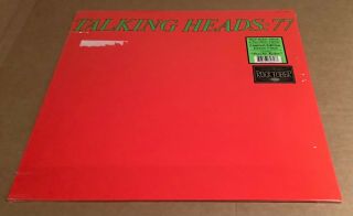 Talking Heads 77 Green Colour Vinyl LP Rocktober Exclusive 2