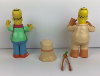 The Simpsons Nuclear Power Plant Radioactive & Pin Pal Playmates Action Figures 3
