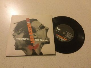 U2 & Green Day - The Saints Are Coming - Numbered 7” Single From 2006