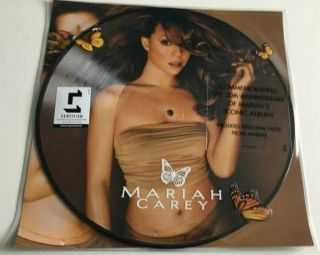 Mariah Carey ‎butterfly Limited Picture Disc Vinyl Lp 2017