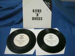 Record 7” Single Guns N Roses Ltd Edit Double Pack 1063