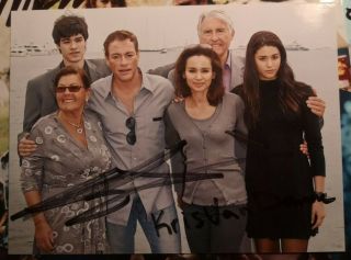 Kris Van Damme In Person Hand Signed 4x6 Autograph Son Jean - Claude Martial Arts