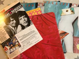 The Rolling Stones - Undercover 1st Press Vinyl Lp - Plays Ex W/ Insert,  Merch