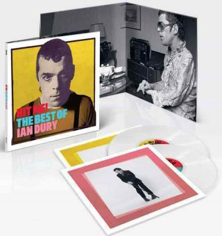 Ian Dury & Blockheads Lp X 2 Hit Me The Best Of White Vinyl Greatest