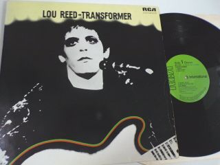 Lou Reed - Transformer Green Label Uk Vinyl Lp David Bowie