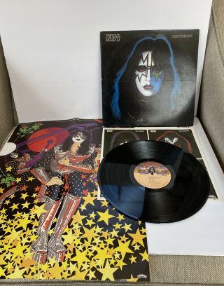 Kiss Ace Frehley Solo 1978 Casablanca Nblp 7121 With Poster