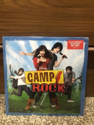 Camp Rock Lp V/a Demi Lovato Disney Limited Edition Red Color Vinyl