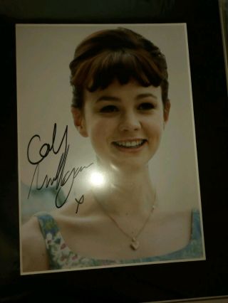 Dr Who - Blink - Carey Mulligan Autograph Hand Signed 10x8 Framed Photo