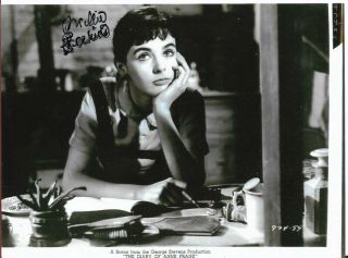 Millie Perkins The Diary Of Anne Frank,  Wall Street Etc Signed Pic