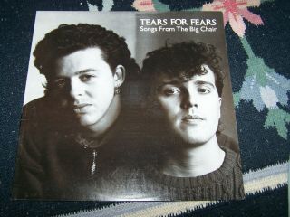 Tears For Fears Songs From The Big Chair Lp