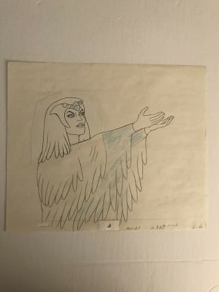 He - Man Production Drawing Filmation Masters Of The Universe