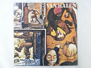 Van Halen Fair Warning Warner Bros.  Records P - 10978w Japan Vinyl Lp