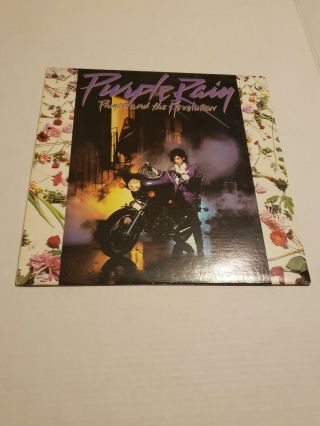 Prince And The Revolution Purple Rain Vintage Vinyl - Poster 1984