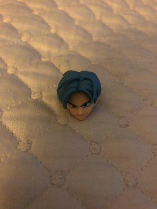 S.  H.  Figuarts Authentic Alternate Time Trunks Blue Hair Head and Alternate Face 2