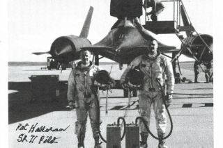 Air Force General Was One Of First Sr - 71 Blackbird Pilots,  Signed Image.  By Sr - 71