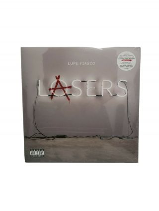 Lupe Fiasco - Lasers Syeor 2 Lp Set On Limited Red Vinyl Syeor