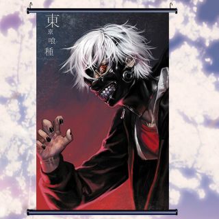 Anime Tokyo Ghoul Wall Scroll Poster Home Decorate Decor Art Gift 60 90cm 012
