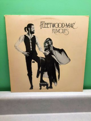 Fleetwood Mac Rumours Lp,  Poster Insert (1977) Orig 1st Press Warner Bsk 3010