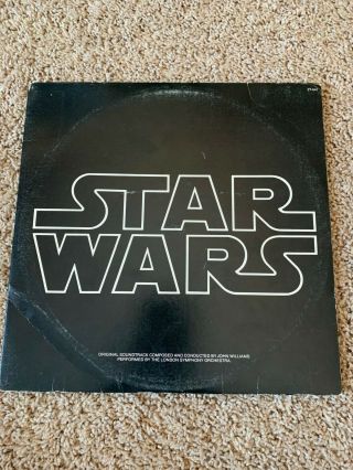 Vintage Star Wars Anh Soundtrack Double Vinyl Lp Record - 1977 (2t - 541)