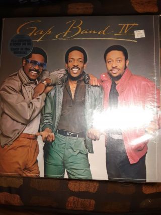 Gap Band,  The " Iv " 1982 Disco/funk Lp,  Ex,  With 