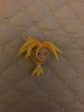S.  H.  Figuarts Authentic Saiyan Trunks Long Hair Head and Alternate Faces 2