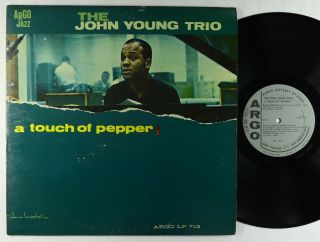 John Young Trio - A Touch Of Pepper Lp - Argo - Lp - 713 Mono Dg