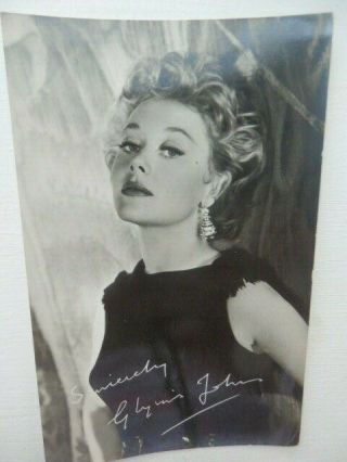 Glynis Johns - British Actor - Pre - Printed Autographed Photo