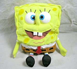 Spongebob Squarepants 11 " Talking Plush Toy Doll 2000 Mattel Viacom