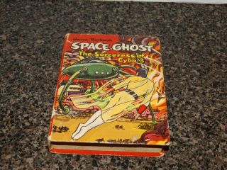 1968 Big Little Book Space Ghost The Sorceress Of Cyba - 3 Hanna - Barbera Vgc