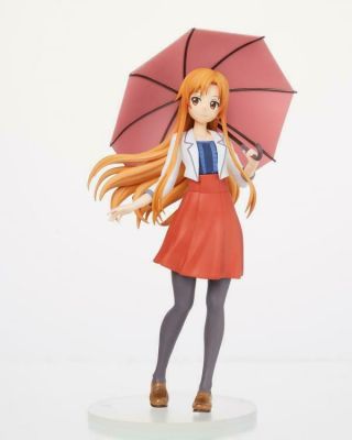 (authentic) Sword Art Online: Asuna Figure (casual Umbrella Vers. )