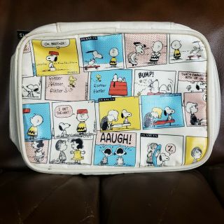 Snoopy Peanuts Japanese Comic Strip Organizer Case