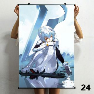 Neon Genesis Evangelion Wall Scroll Poster Home Decorate Decor Gift 60 90cm 09