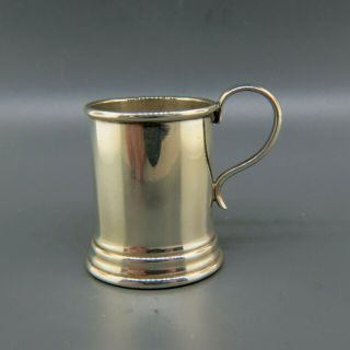 Neat Lunt Sterling Miniature Mug Shot Size Or Toothpick Holder