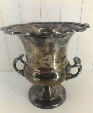 Vintage Silver Plated Georgetown Champagne Ice Bucket By F.  B.  Rogers (1390)