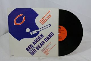 Ben Arden And The Big Bear Band Chicago Football Club Lp Record 33rpm 12 "