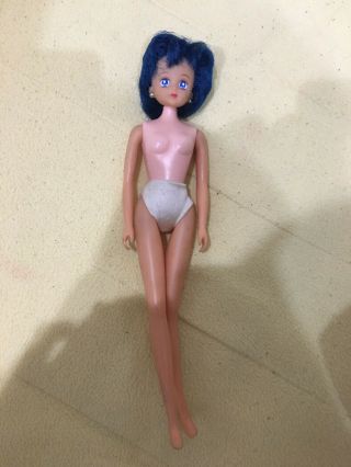 1990s Bandai Sailor Moon Dress Up Doll Mercury Body Only Rare Item