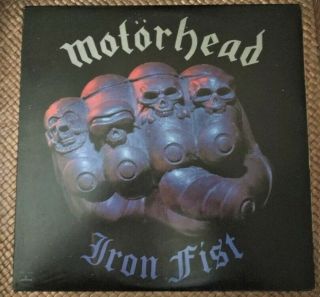 Motorhead " Iron Fist " Mercury Records 1982 Vinyl Nm