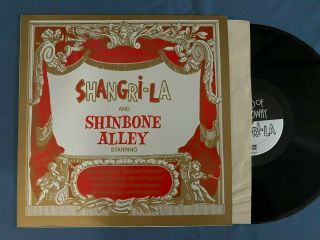 Shangri - La And Shinbone Alley Vinyl Lp 33 From Broadway Cast Album