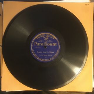 78 Rpm - - Norfolk Jubilee Quartet,  Paramount 12217,  V,  Blues - Gospel