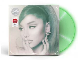 Ariana Grande Positions Exclusive Green Glow In The Dark Vinyl Lp -