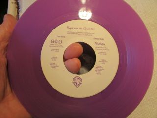 Prince - Purple Rain / God - Picture Sleeve - Warner Bros 29174 Purple Vinyl Vg,