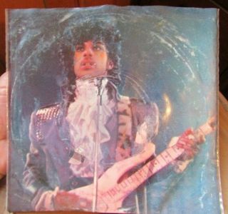 Prince - Purple Rain / God - Picture Sleeve - Warner Bros 29174 Purple Vinyl VG, 3