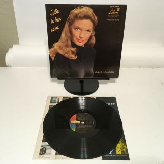 Julie London Julie Is Her Name Vol 2 Liberty Lrp 3100 Vg,  Mono Early Reissue