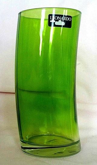 Leonardo Swing Highball Beverage Drinking Glass 12 Oz Green Tumbler Germany