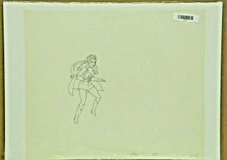 She - Ra Princess Of Power Hand Drawn Animation Sketch W/coa 26 - 9