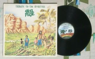 Steel Pulse Lp Tribute To The Martyrs 1979 Reggae In Shrink M/vg,