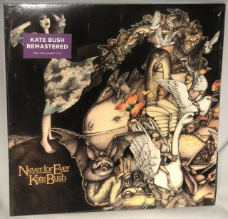 Lp Kate Bush Never For Ever (180g Vinyl,  Fish People,  2018)