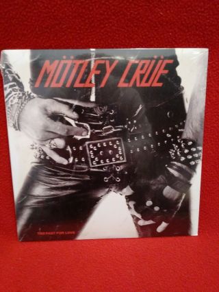 Motley Crue Lp " Too Fast For Love " (2000/us•motley Records 180g/remastered) New✓