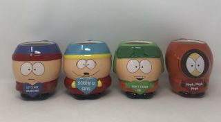 South Park 16oz Chibi Mugs Set Of 4 Kenny Kyle Stan Cartman